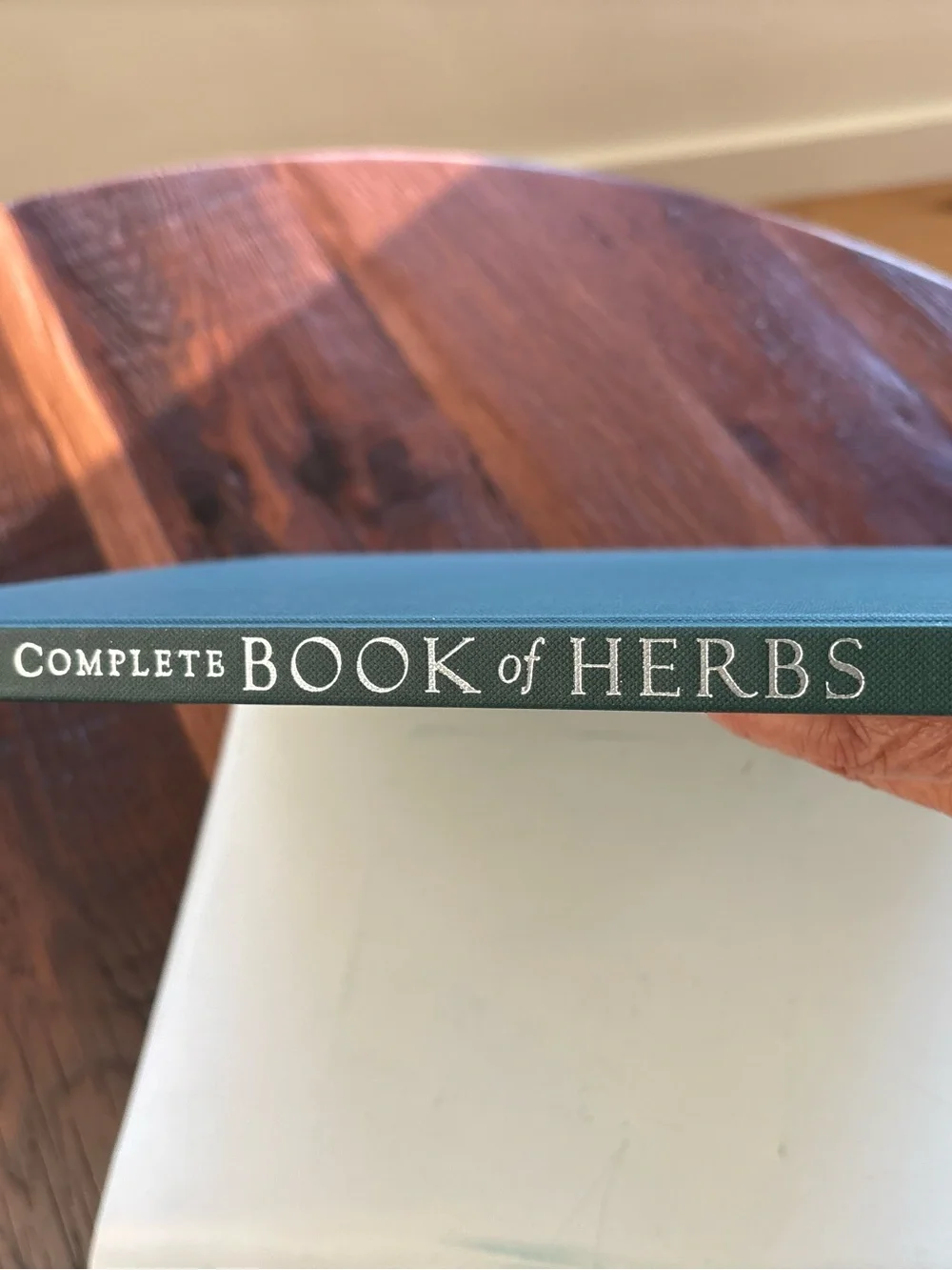 Vintage Hardcover Herb Book, The complete book of HERBS.1994,Gardens,Photographs